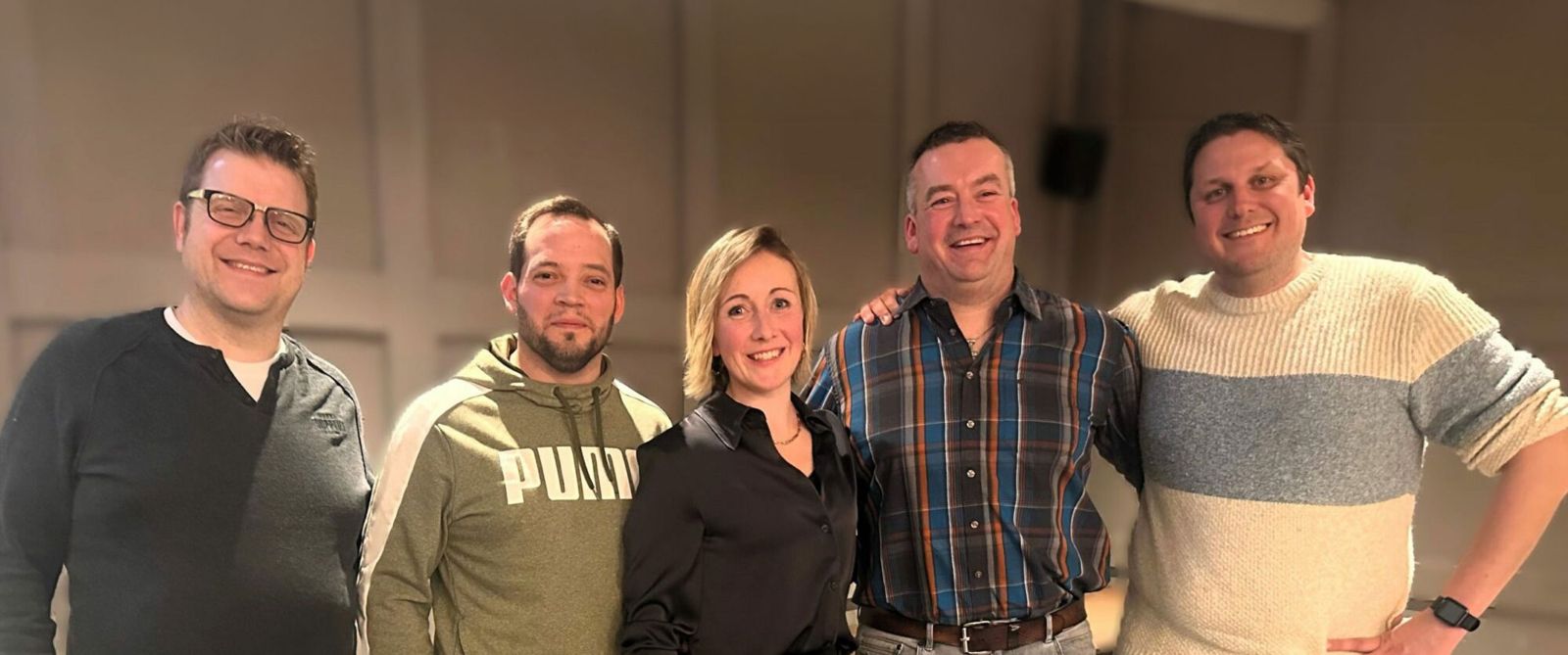 Der Vorstand 2024, von links: Timo Diers, Stefan Saal, Birte Klostermann, Benjamin Saathoff, Robert Beier